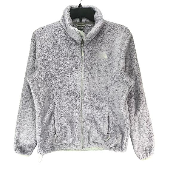 The North Face Osito Fleece Jacket Womens M Purple Full Zip Pockets Outdoors - Picture 1 of 16